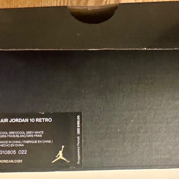 Air Jordan 10 Retro 2018 Cool Grey - Picture 5 of 5